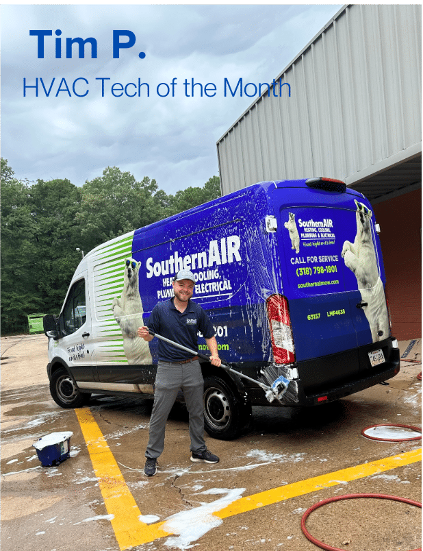 hvac tech of the month tim