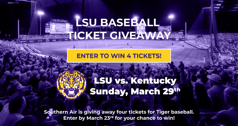 LSU Baseball ticket giveaway