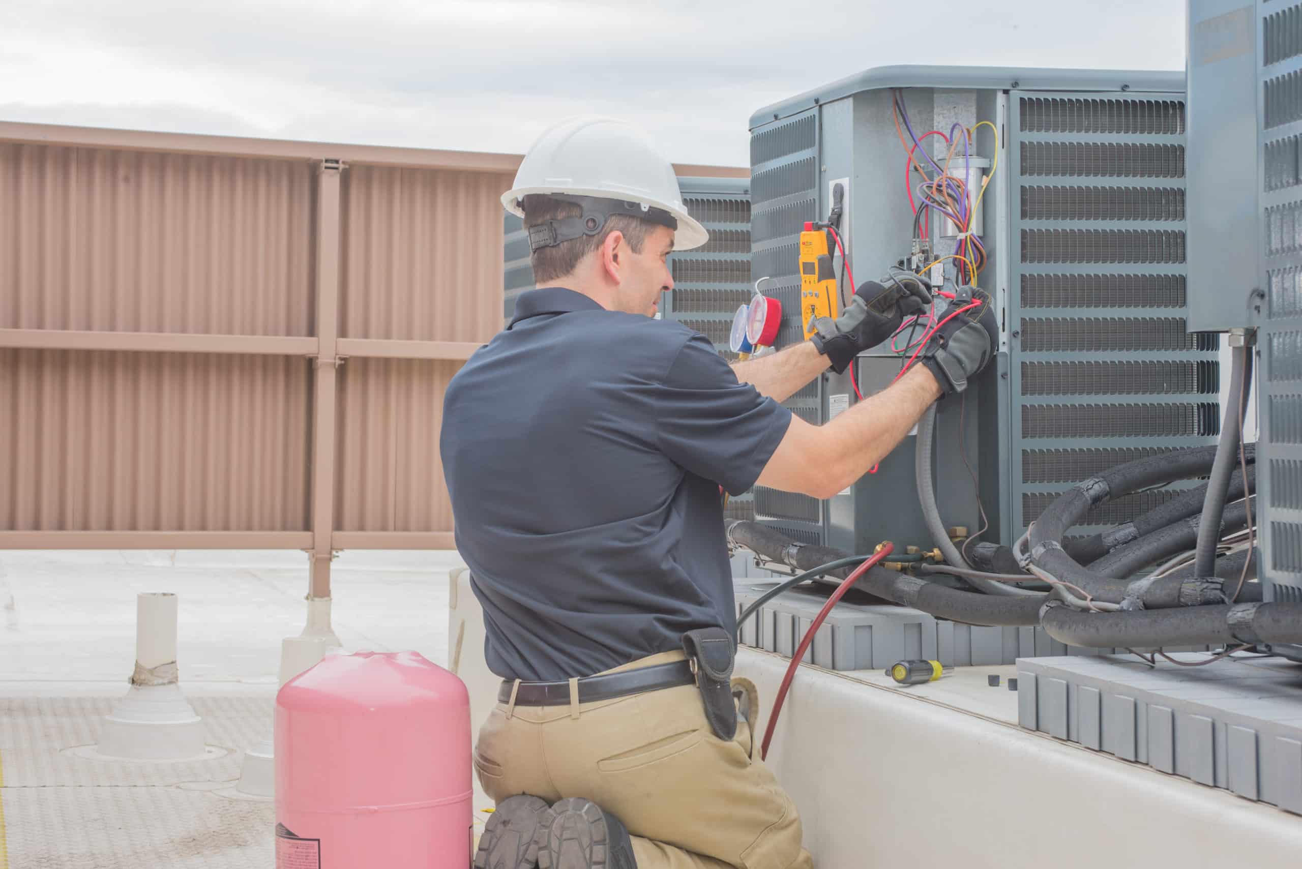 prepping ac unit for fall